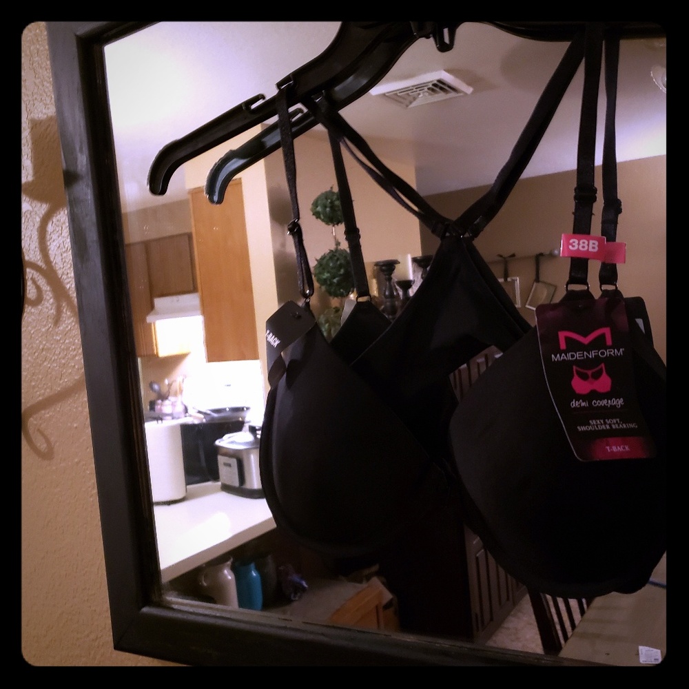 Black bra